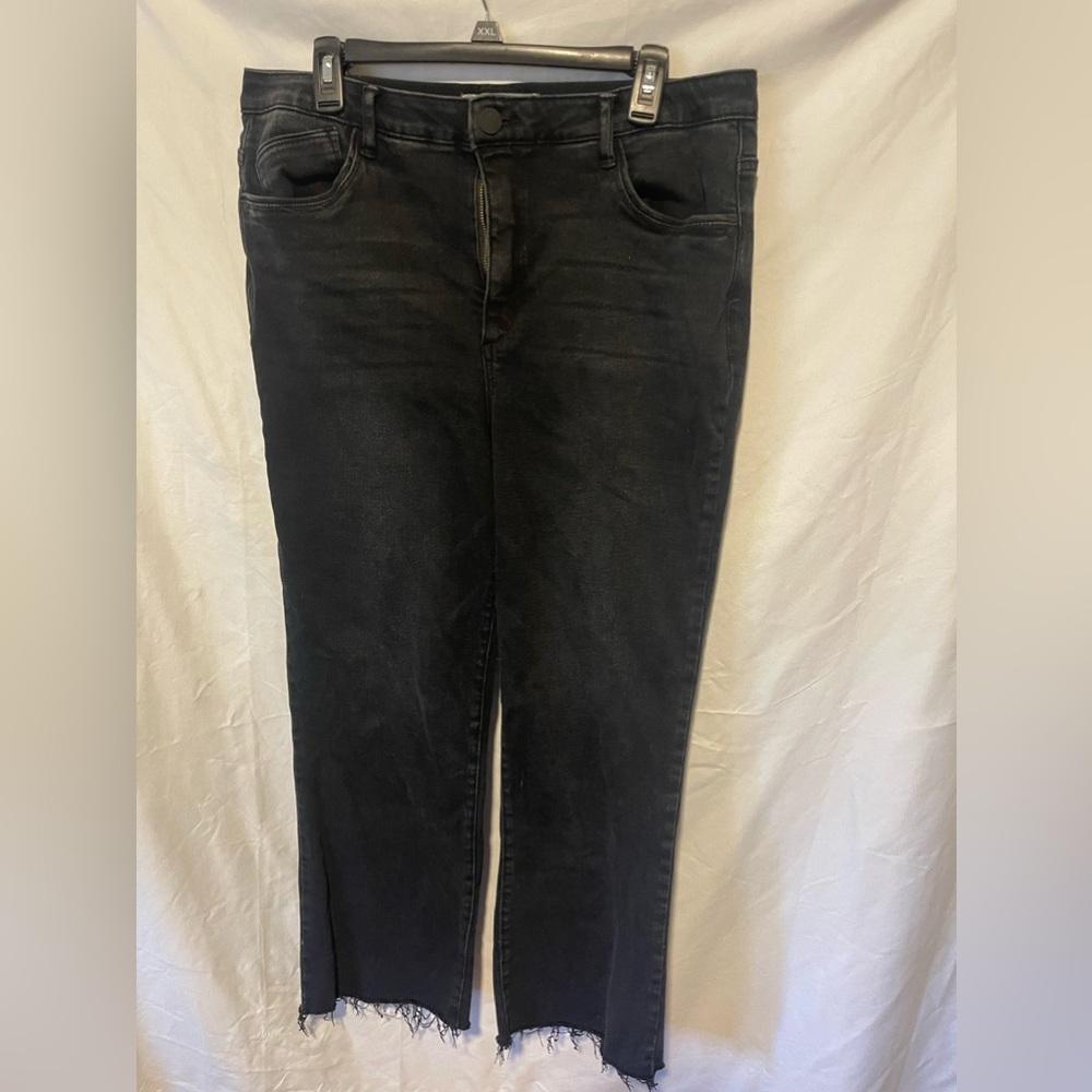 Black Wide Leg Wit & Wisdom Jeans